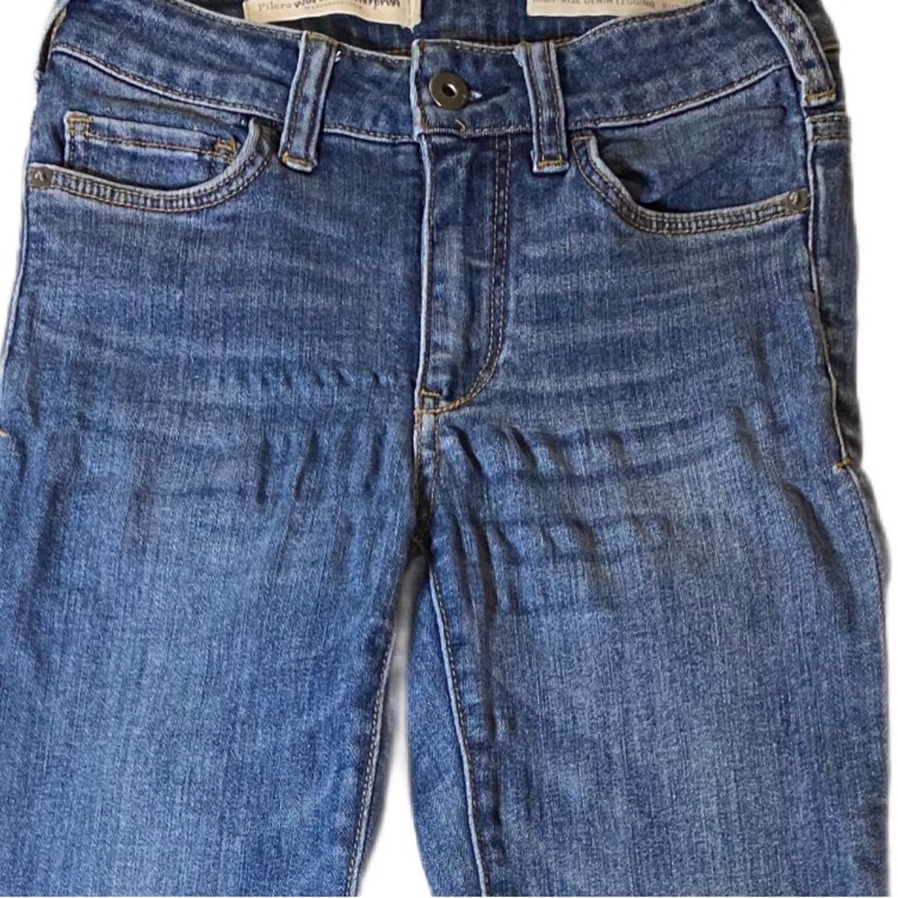 Anthropologie Pilcro High Rise Denim Leggings Size 25 - Picture 6 of 6
